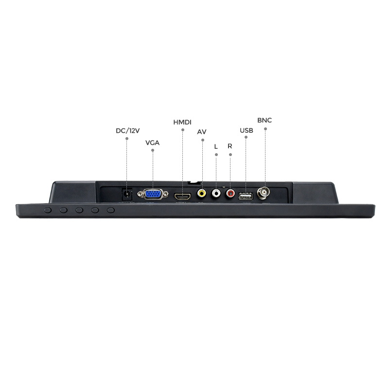 13.3'' inch led monitor 12v industrial