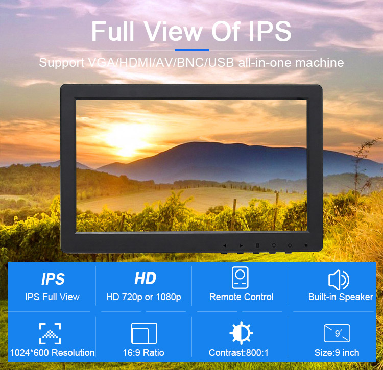 9 inch monitor