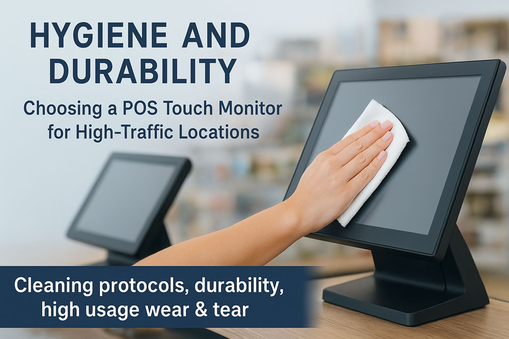 Choosing a POS Touch Monitor for High-Traffic Locations