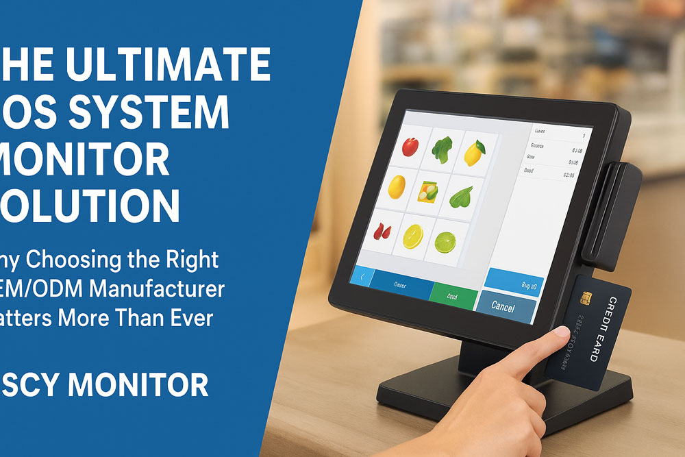 POS monitor supplier