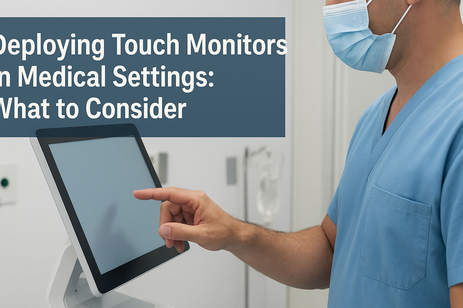 Deploying Touch Monitors in Medical Settings