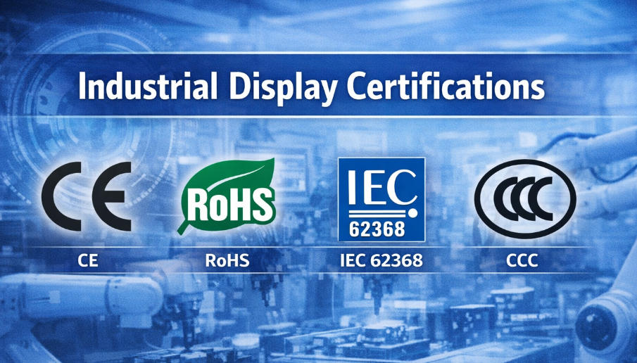 industrial display certifications